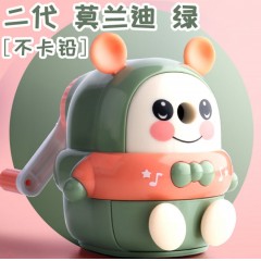 轉(zhuǎn)筆刀小學(xué)生削筆刀手搖自動進(jìn)鉛卡通削筆器大女兒童機器人刨筆器